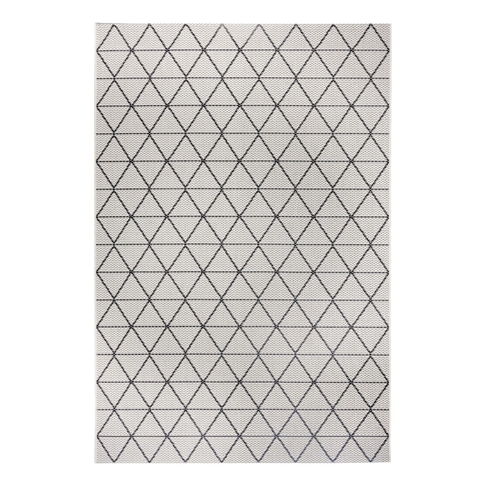 E-shop Čierno-sivý vonkajší koberec Ragami Athens, 80 x 150 cm