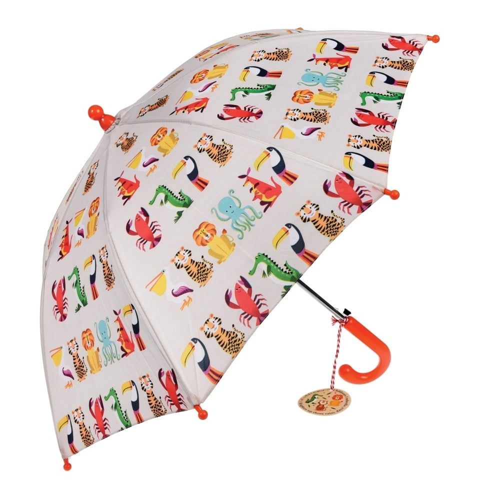 E-shop Detský dáždnik s rúčkou Rex London Colourful Creatures, ⌀ 64 cm