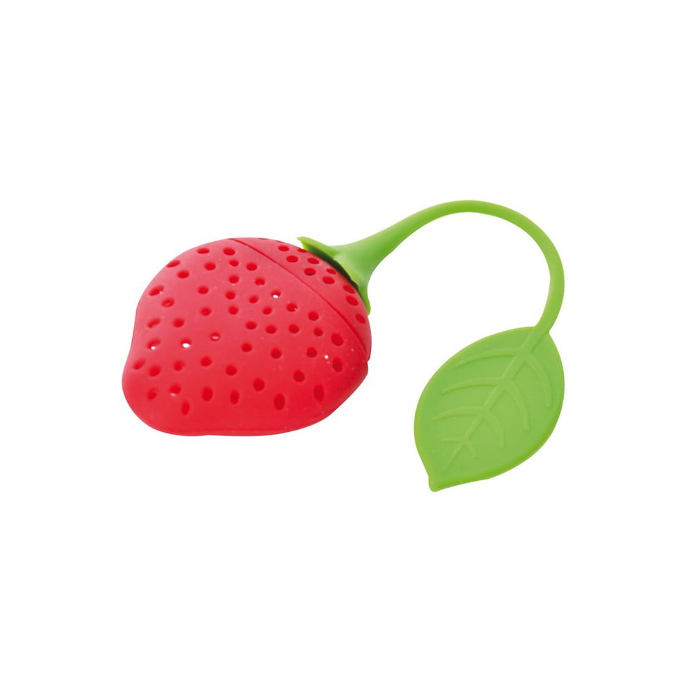 E-shop Silikónové vrecúško na sypaný čaj v tvare jahody Orion