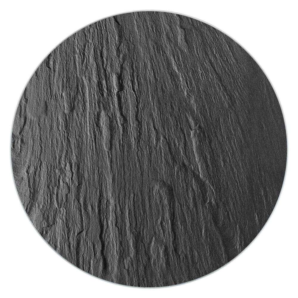 E-shop Čierna sklenená podložka pod hrniec Wenko Trivet, 20 cm