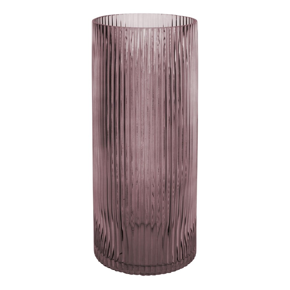 E-shop Hnedá sklenená váza PT LIVING Allure, výška 30 cm