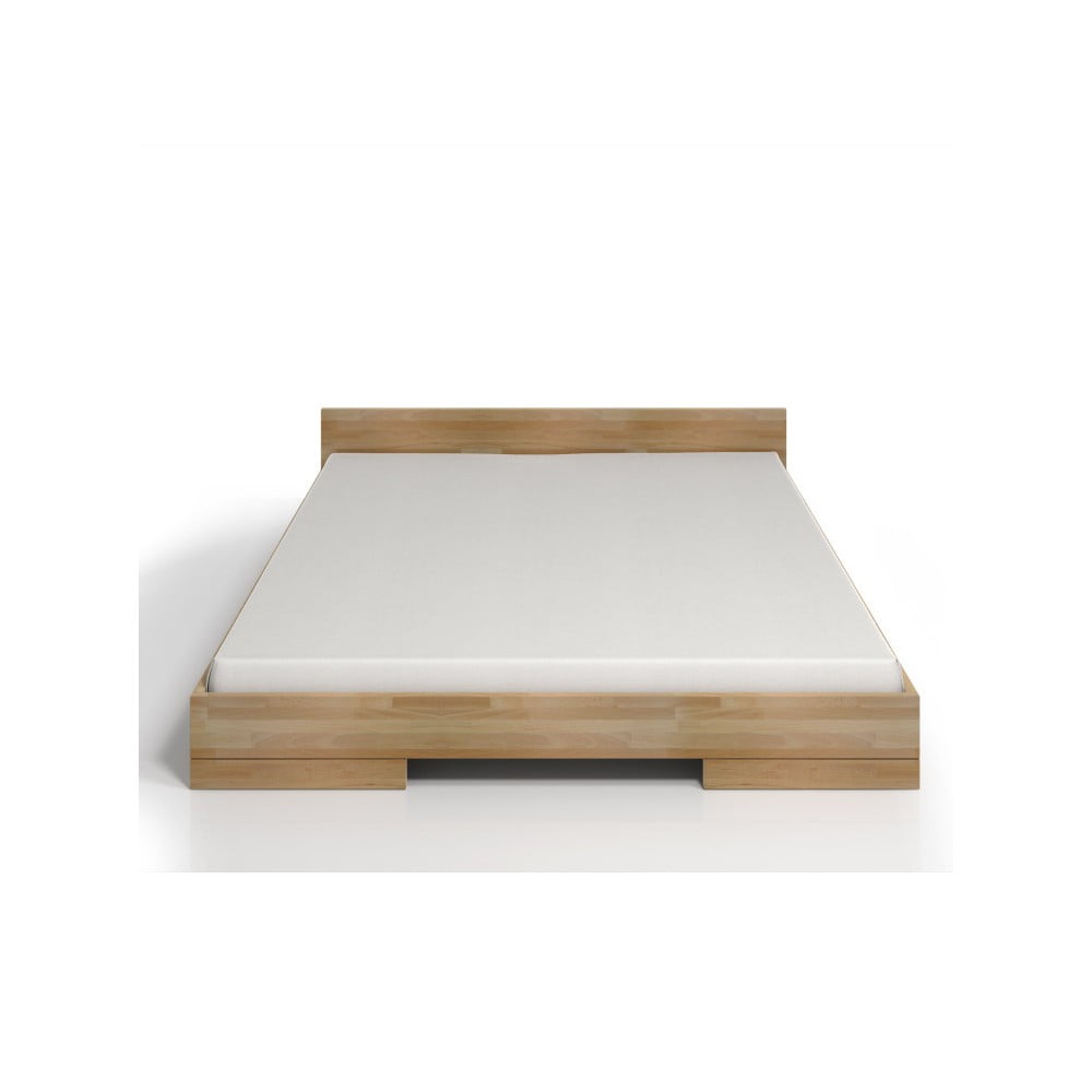 Dvojlôžková posteľ z bukového dreva SKANDICA Spectrum, 160 × 200 cm
