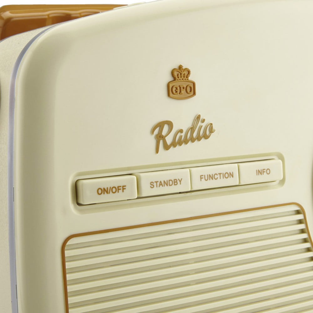 Obrázok GPO Retro Rydell Nostalgic DAB Radio Cream