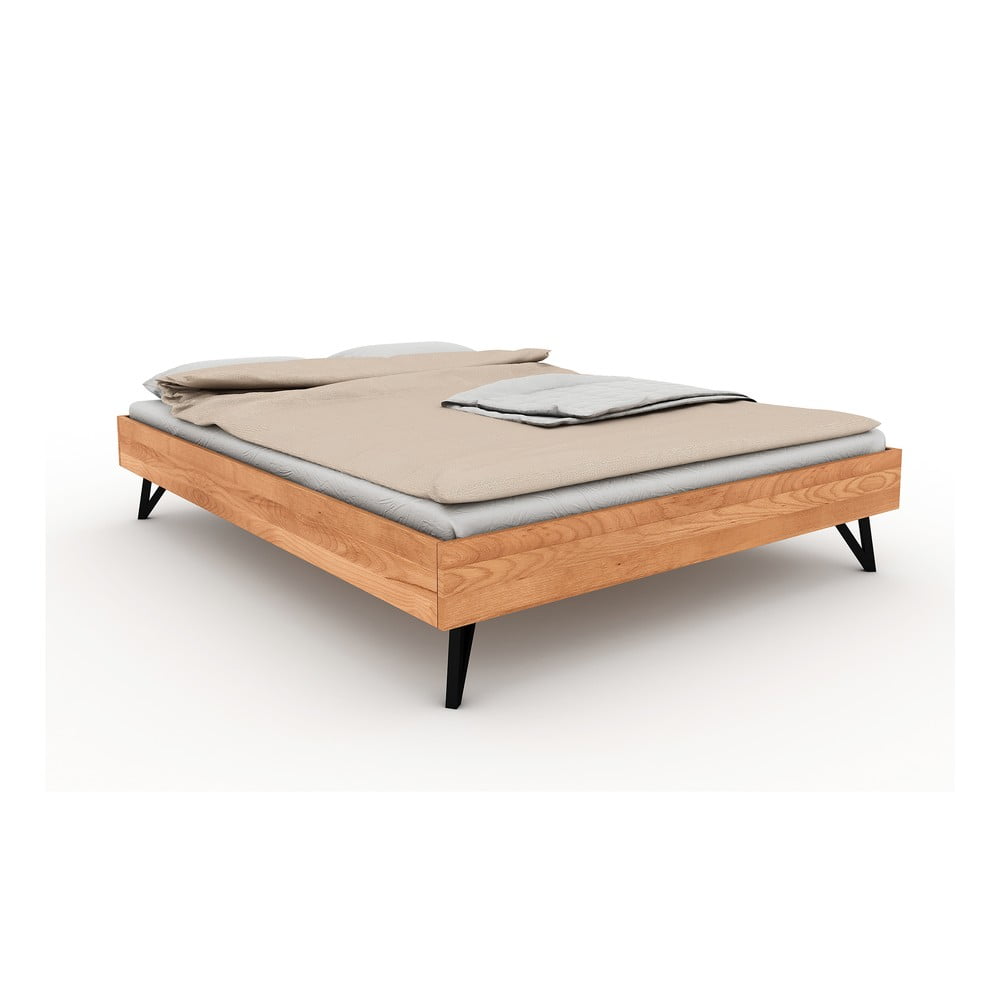 E-shop Dvojlôžková posteľ z bukového dreva 180x200 cm Golo - The Beds