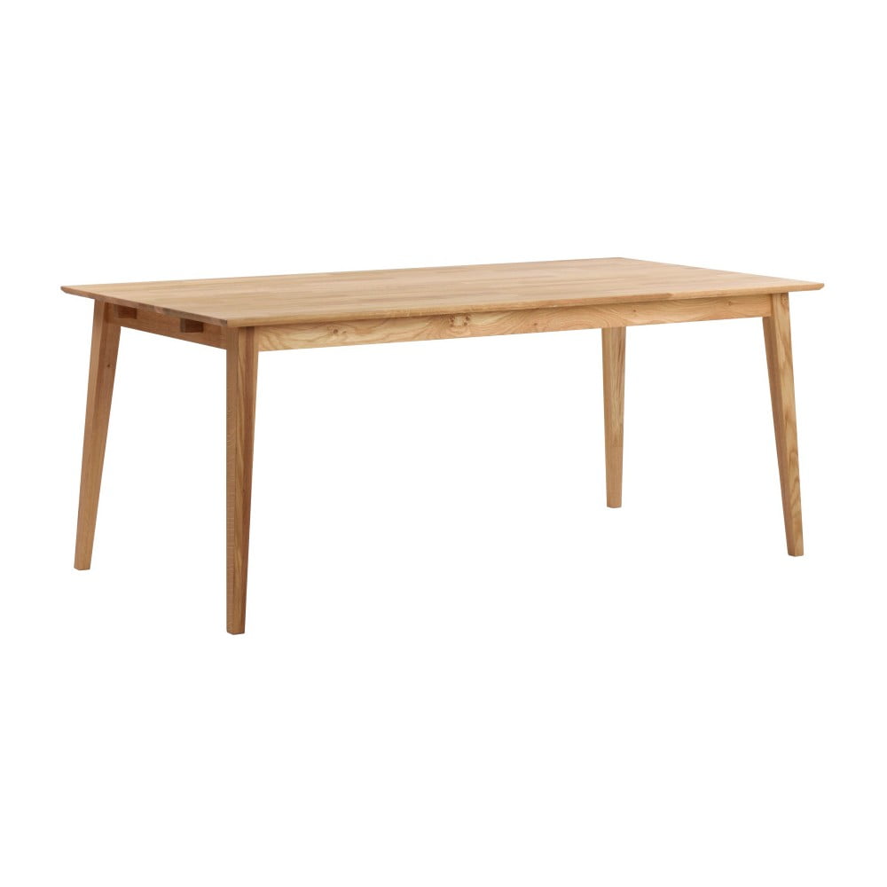 E-shop Prírodný dubový jedálenský stôl Rowico Mimi, 180 x 90 cm
