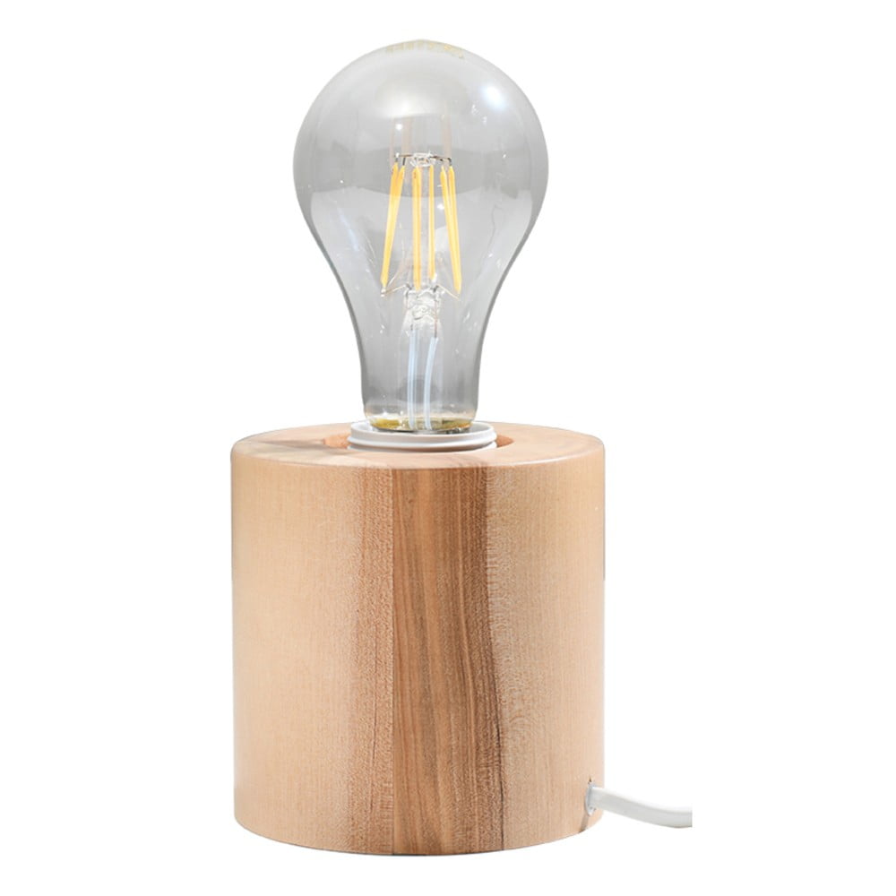 E-shop Dřevěná stolová lampa Nice Lamps Elia