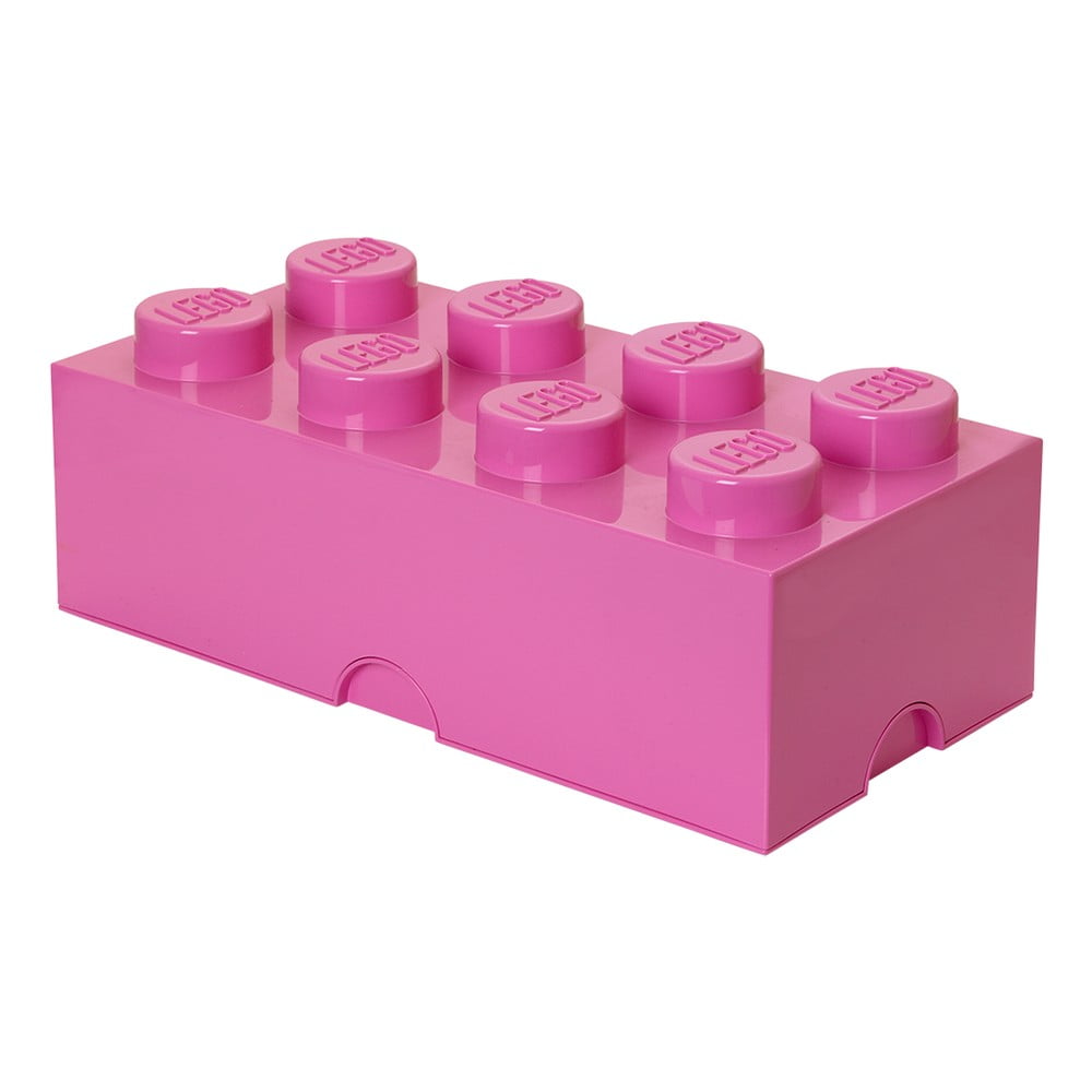 E-shop Tmavoružový úložný box LEGO®