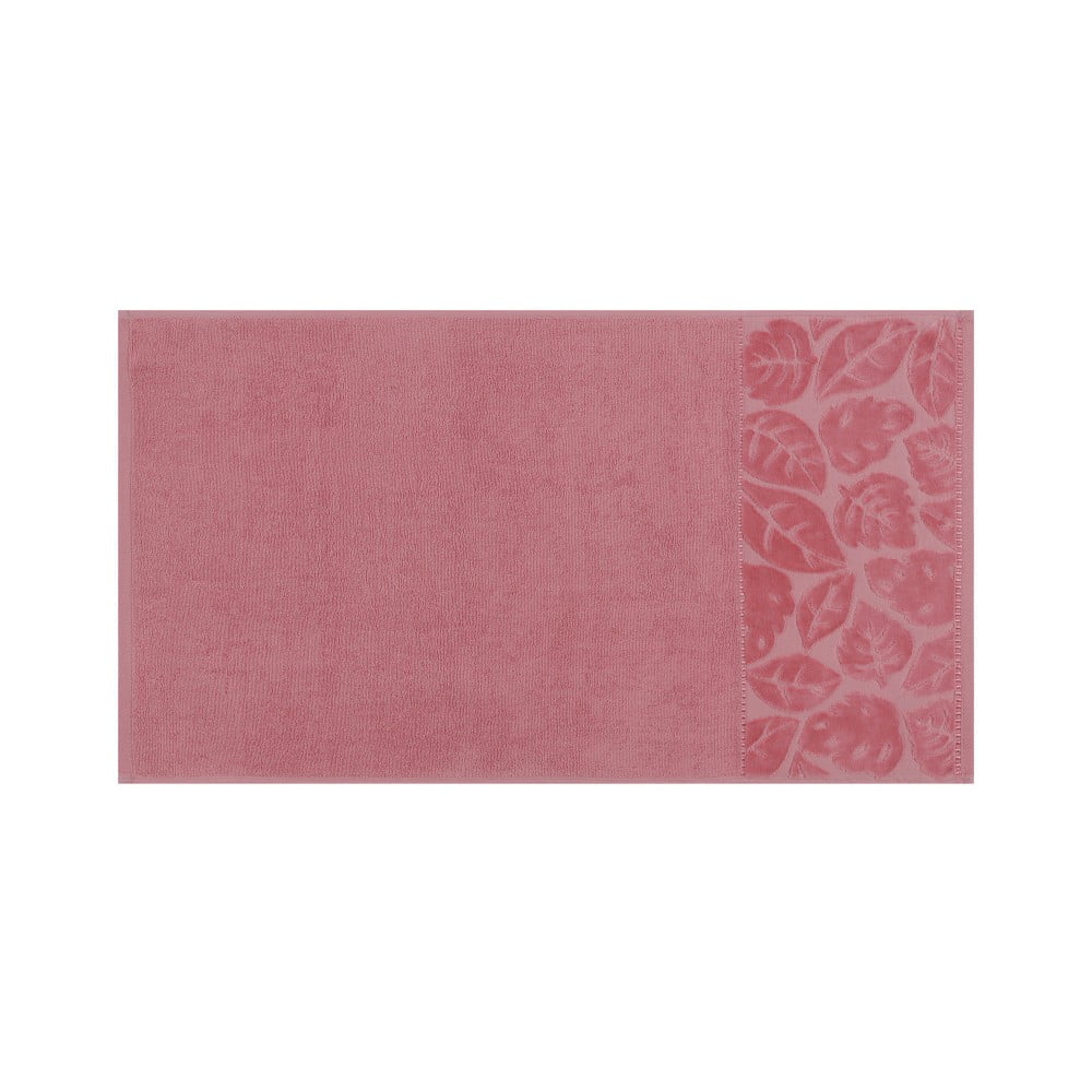 Sada 2 ružových uterákov Madame Coco Velver, 50 × 90 m