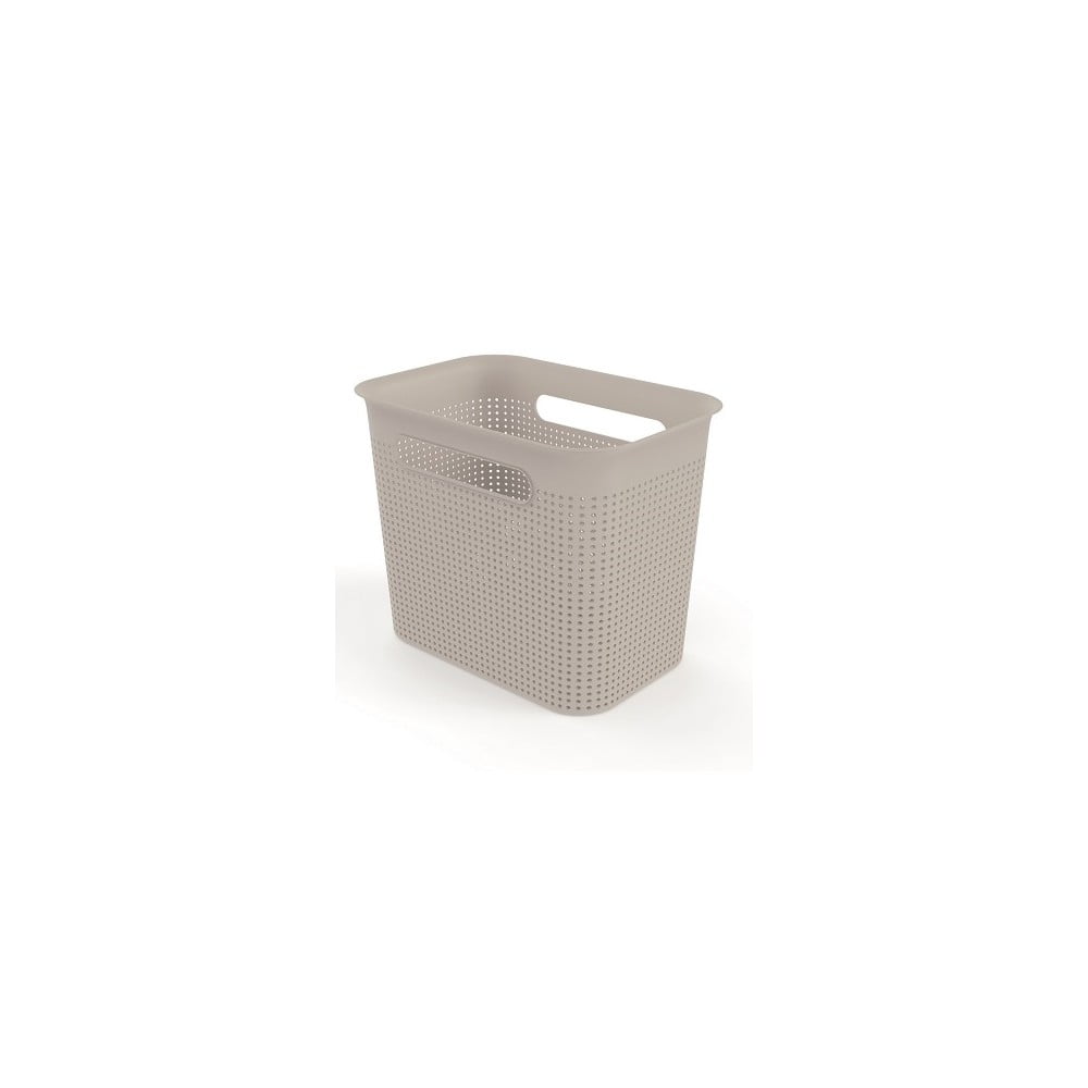 E-shop Béžový úložný košík z recyklovaného plastu Brisen - Rotho