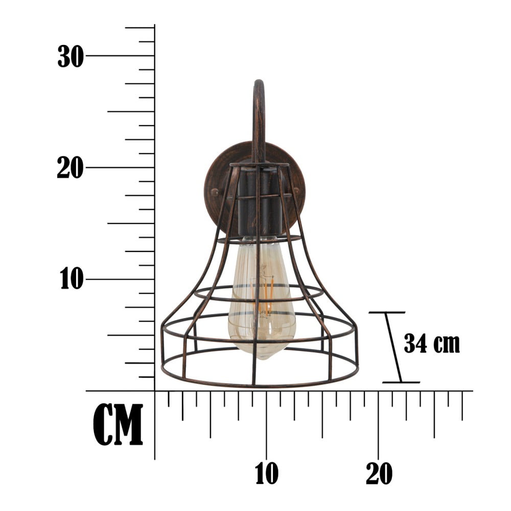 Obrázok Nástenná lampa Mauro Ferretti Industry A