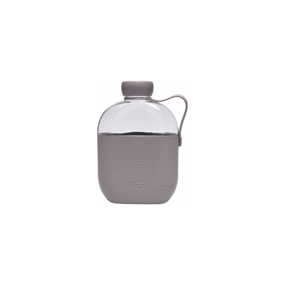 E-shop Sivá fľaša na vodu HIP, 650 ml