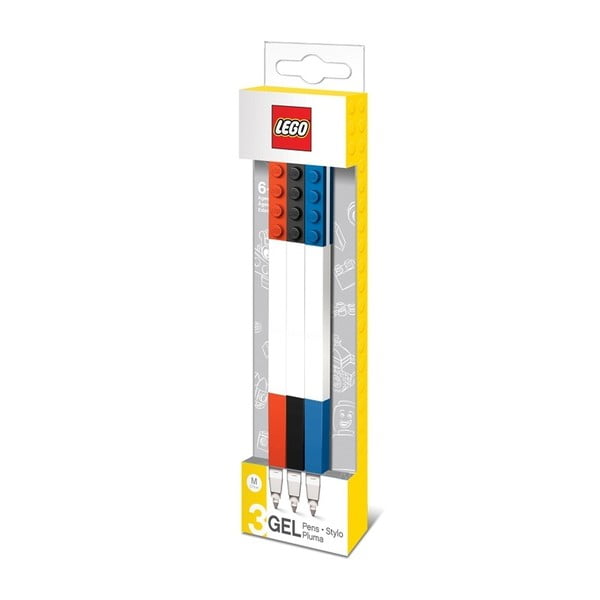 Sada 3 gélových pier LEGO® Mix
