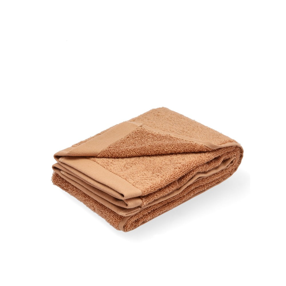 E-shop Oranžový uterák z organickej bavlny Södahl Organic Comfort, 50 x 100 cm