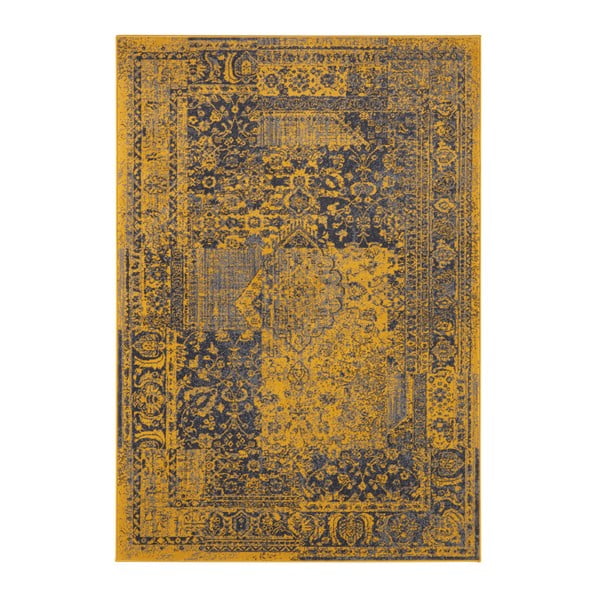Žlto-sivý koberec Hanse Home Celebration Plume, 160 x 230 cm