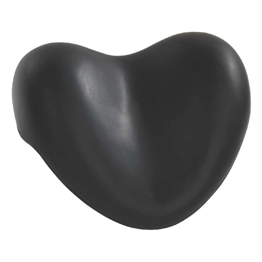E-shop Čierna oporná podložka do vane Wenko Bath Pillow Black, 25 × 11 cm