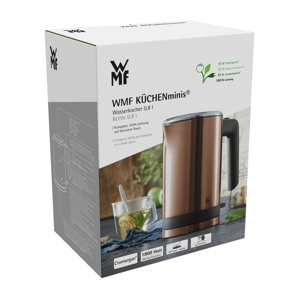 Obrázok Rýchlovarná kanvica KITCHENminis WMF 0,8 l meď