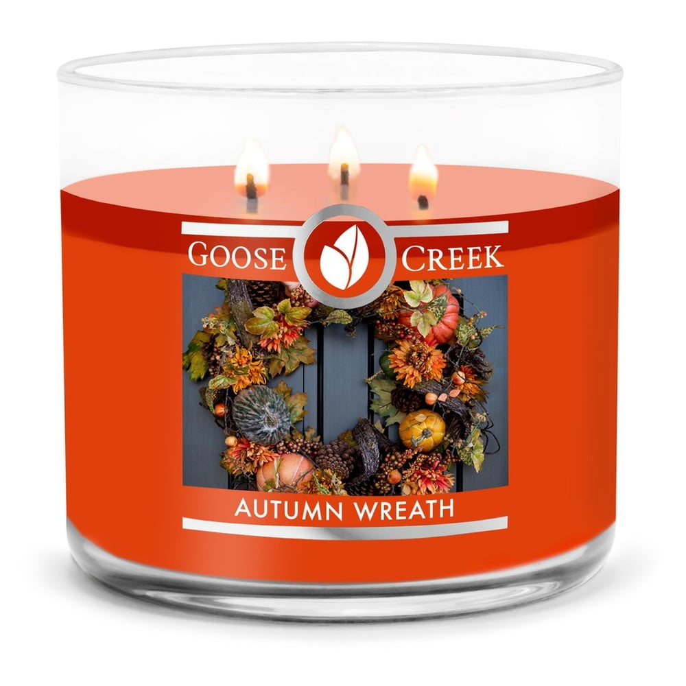 E-shop Vonná sviečka Goose Creek Autumn Wreath, 35 h horenia
