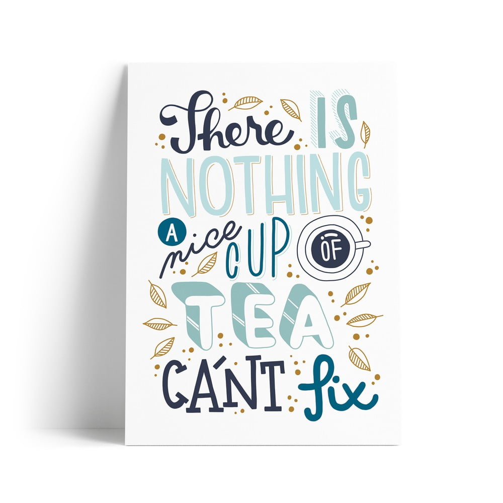 E-shop Print s motívom A Nice Cup of Tea Printintin, formát A4