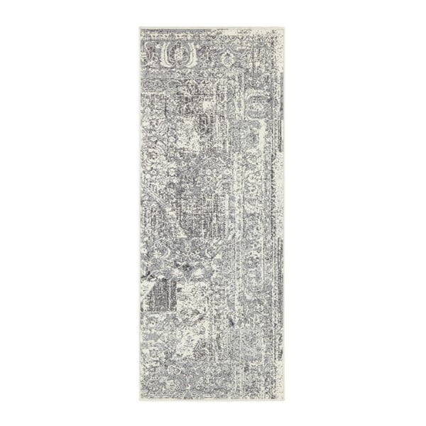 Sivo-krémový behúň Hanse Home Celebration Plume, 80 x 250 cm