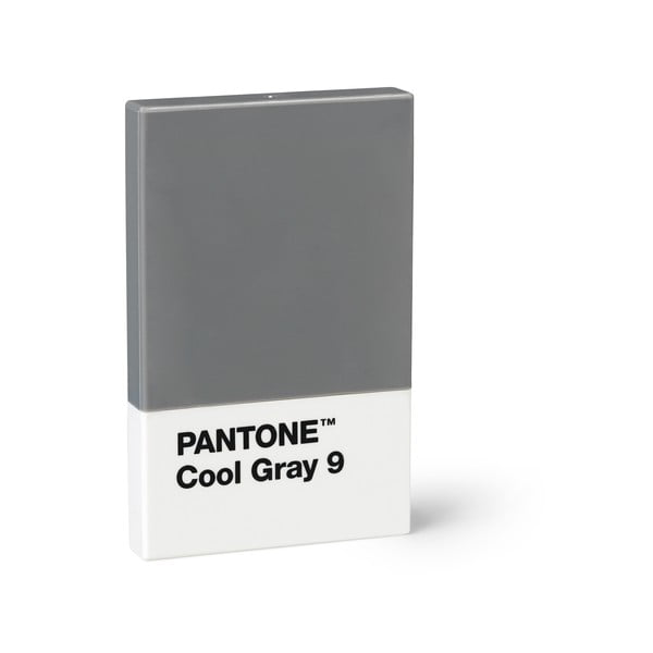 Sivé puzdro na vizitky Pantone