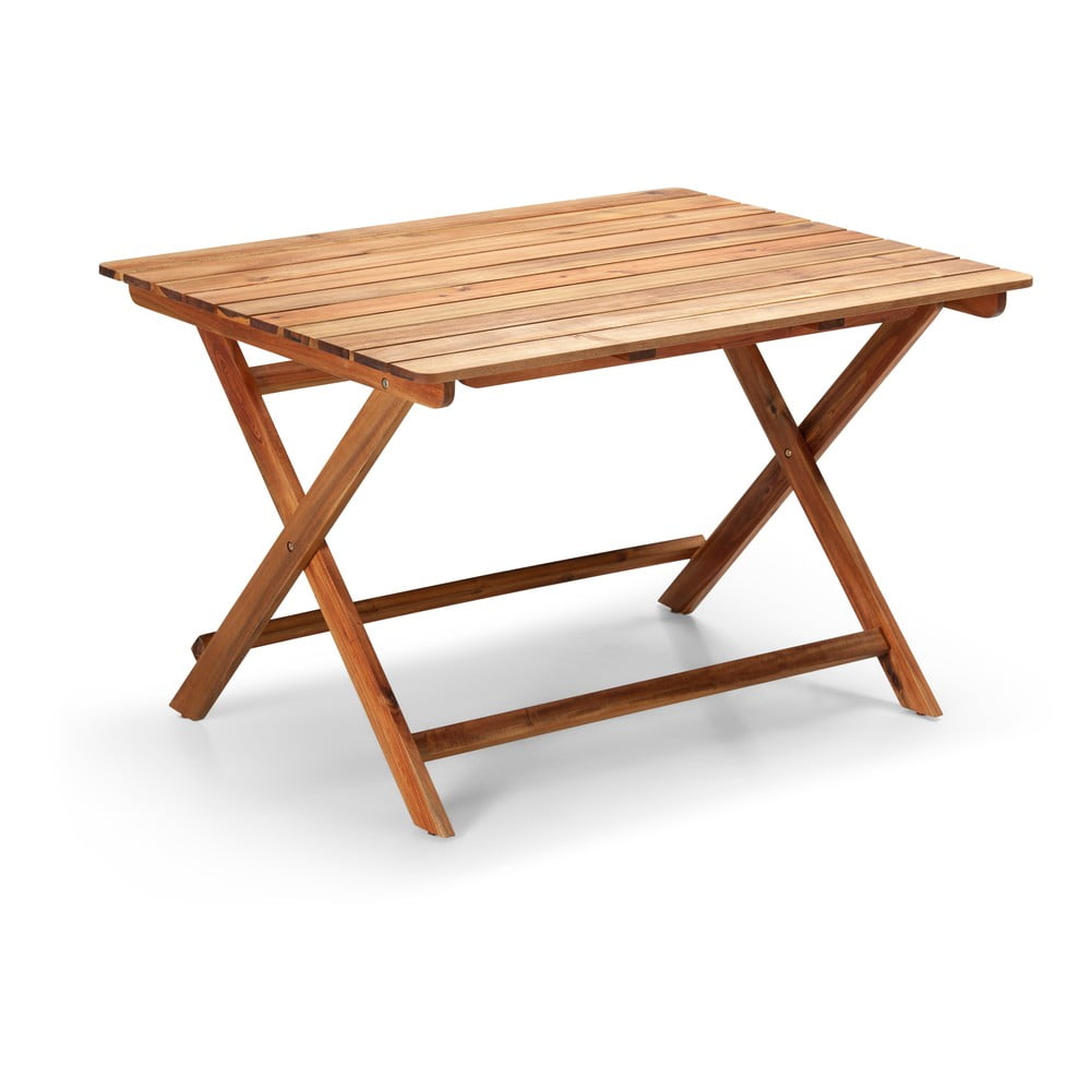 E-shop Záhradný stôl z akáciového dreva Bonami Essentials Natur, 88 x 114 cm