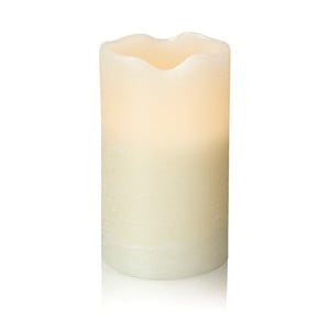 Biela LED svietiaca sviečka Markslöjd Love, výška 16 cm