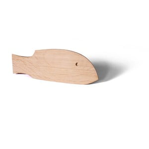 Detská hračka z dubového dreva v tvare ryby Javorina