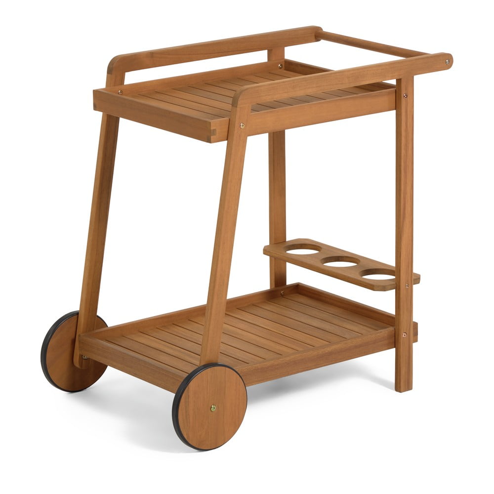 E-shop Servírovací vozík z agátového dreva Kave Home Felisa