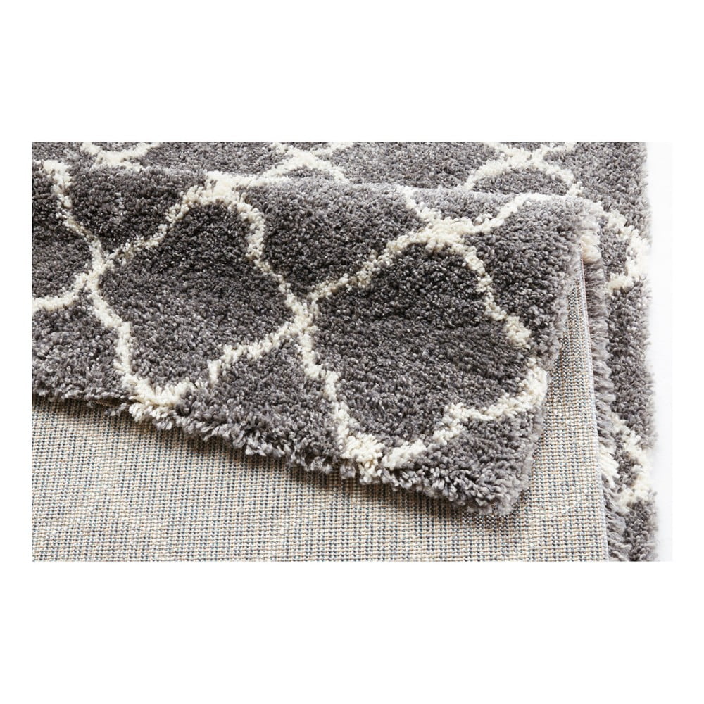 Obrázok Sivo-biely koberec Mint Rugs Grace Grey Creme, 160 × 230 cm