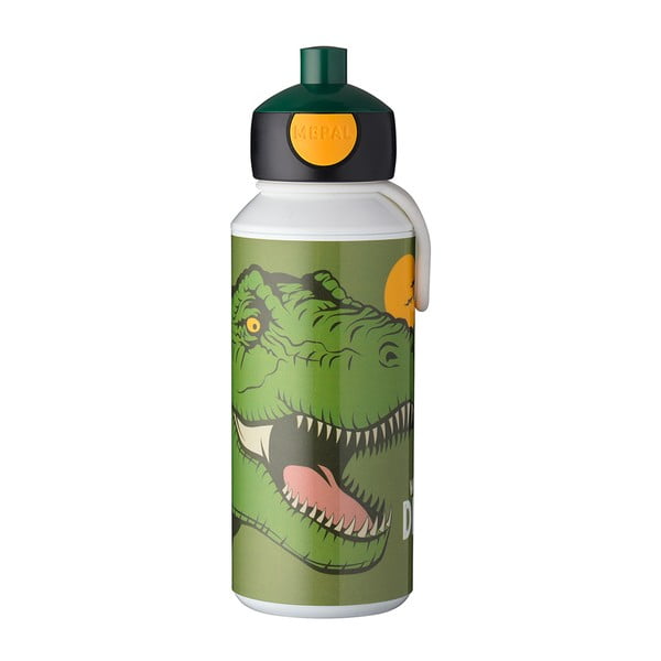 Detská fľaša na vodu Rosti Mepal Dino, 400 ml