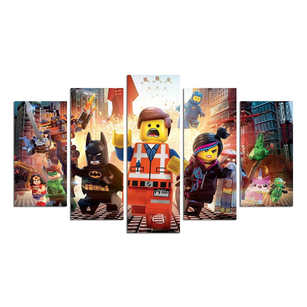 E-shop 5-dielny obraz Lego