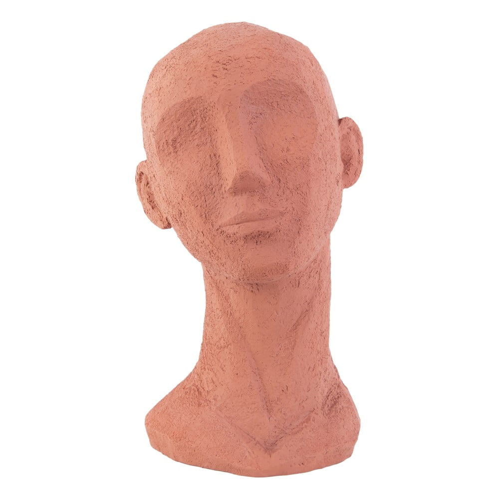 Obrázok Terakotovooranžová dekoratívna soška PT LIVING Face Art, výška 28,4 cm