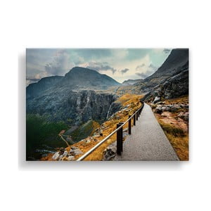 Obraz na plátne Styler Norway Mountains, 115 x 87 cm