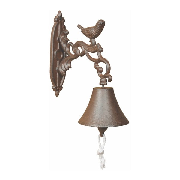 Liatinový nástenný zvon v darčekovom balení Esschert Design Birdy