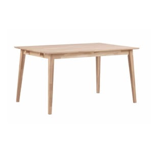 Matne lakovaný dubový jedálenský stôl Folke Mimi, dĺžka 140 cm