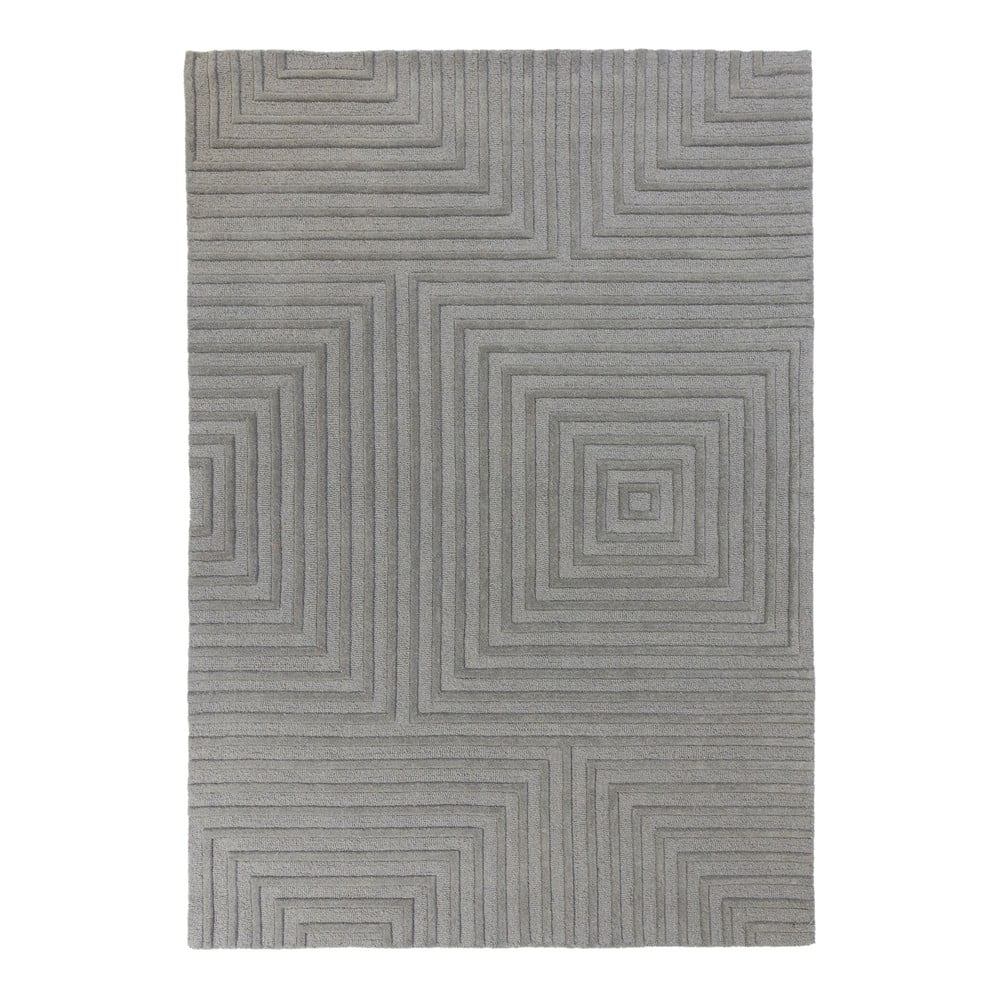 Obrázok Sivý vlnený koberec Flair Rugs Estela, 160 x 230 cm