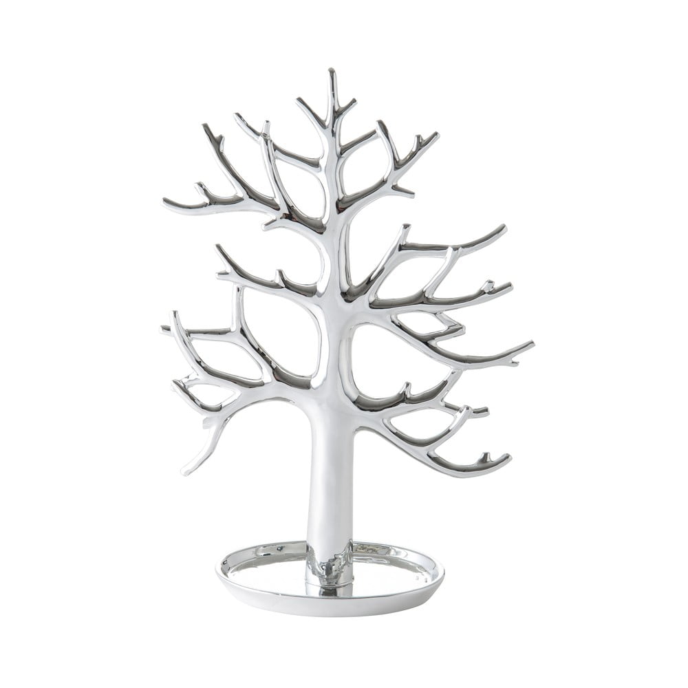 Keramická dekorácia Tree Silver