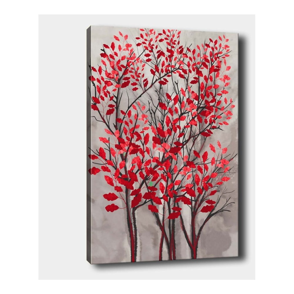 E-shop Nástenný obraz na plátne Tablo Center Fall Red, 40 × 60 cm