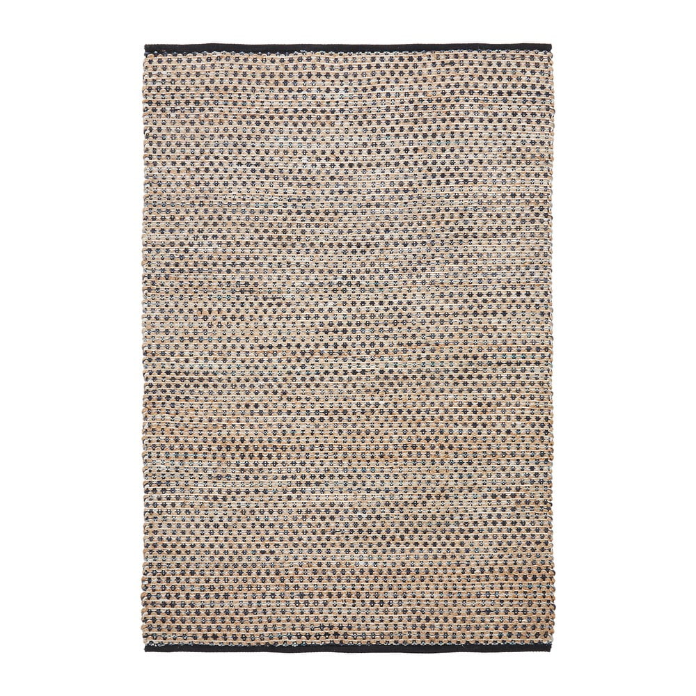 Béžový ručne tkaný koberec s prímesou juty 160x230 cm Larena – Kave Home