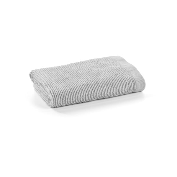 Svetlosivý bavlnený uterák Kave Home Miekki, 50 x 100 cm