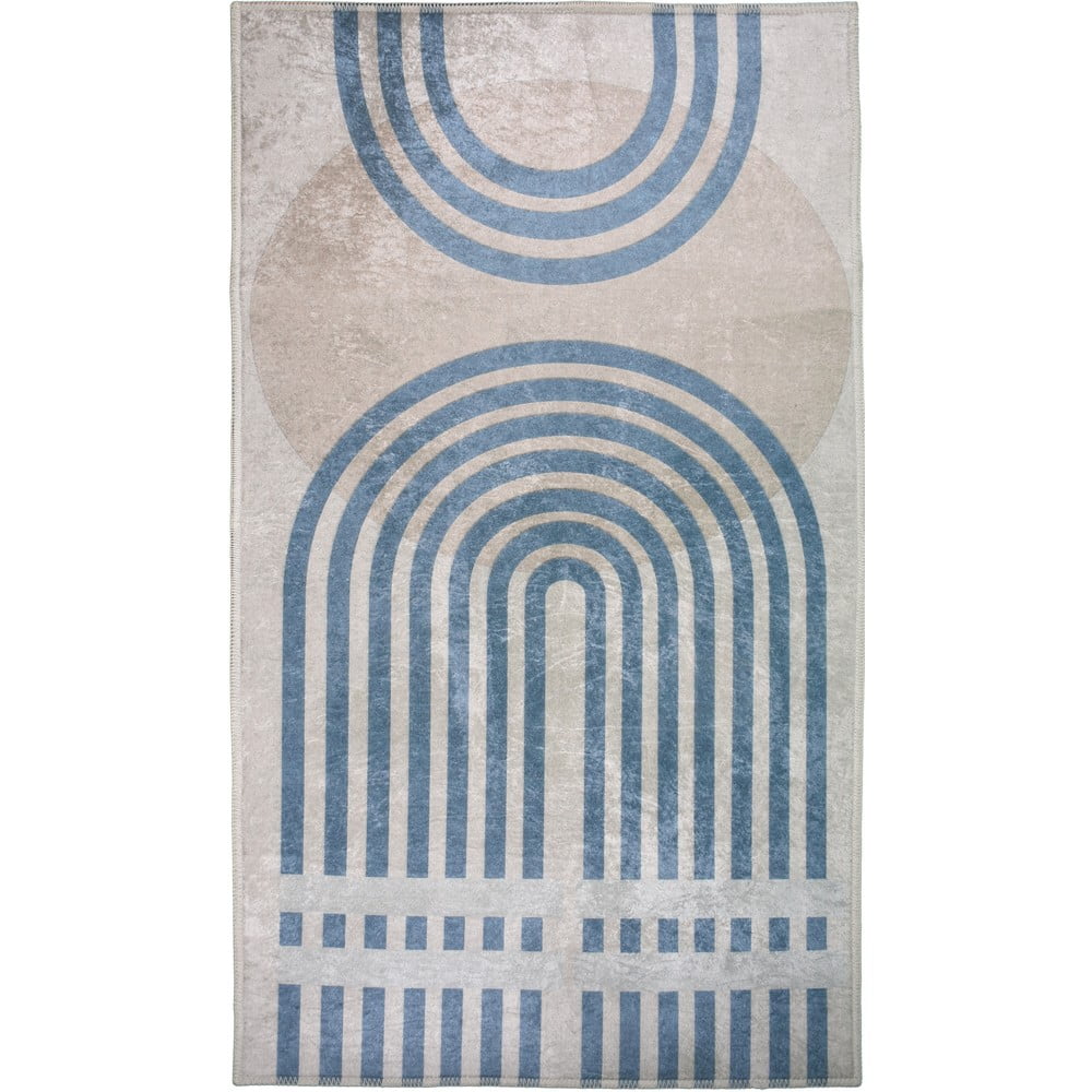 E-shop Modrý/sivý koberec 230x160 cm - Vitaus