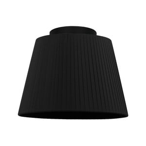 Čierne stropné svietidlo Sotto Luce Kami, ⌀ 16 cm