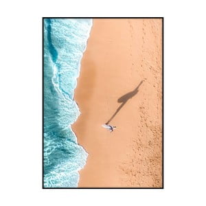 Plagát Imagioo Surfer On The Beach, 40 × 30 cm