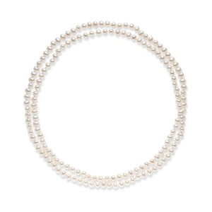 Biely perlový náhrdelník Nova Pearls Copenhagen Emilie