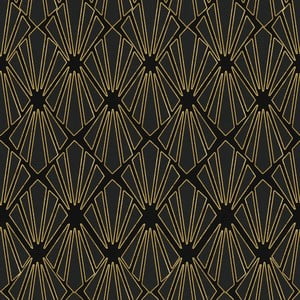 Tapeta Global Art Production Gold Geometry, 52 x 300 cm (3 rolky)