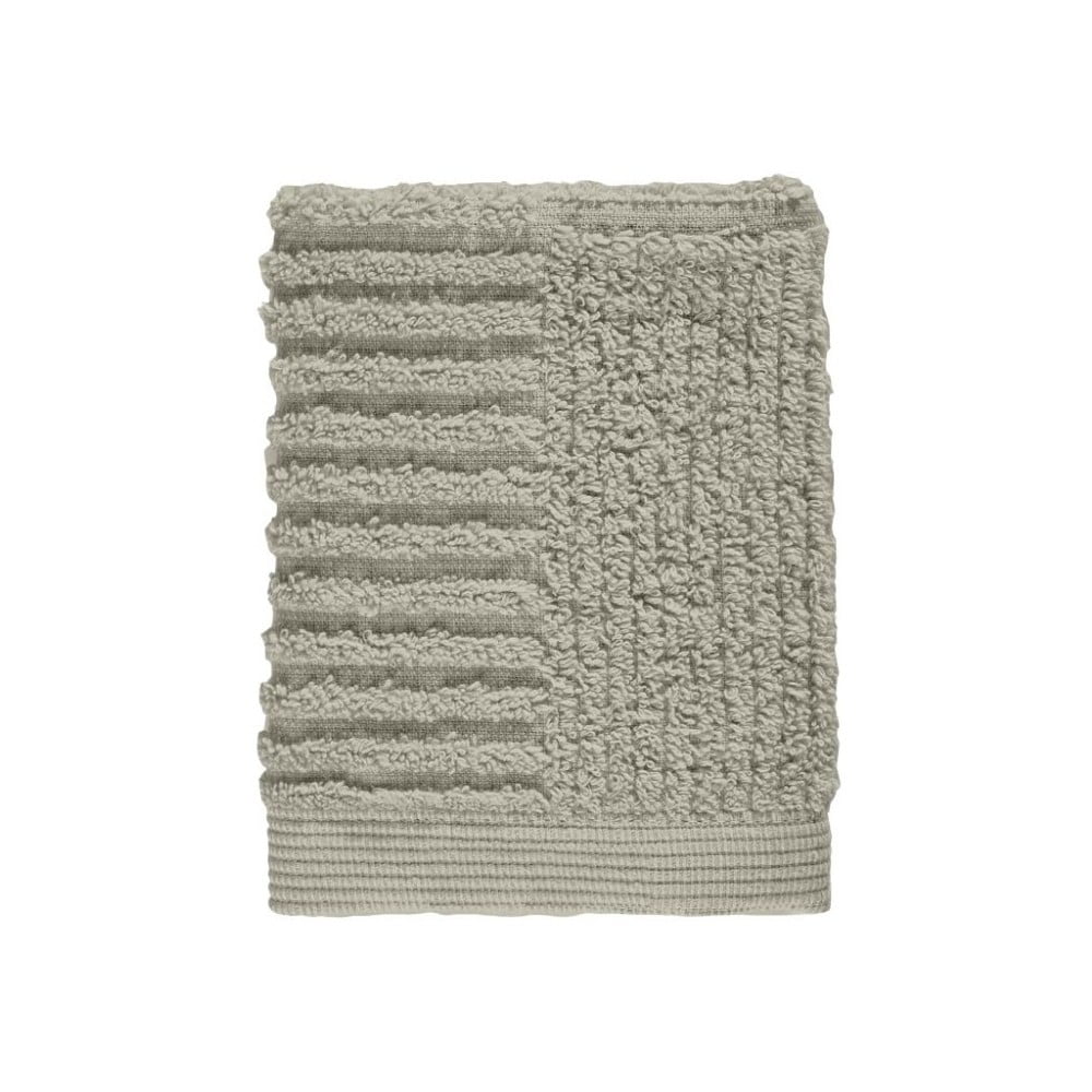 E-shop Sivozelený sivý uterák zo 100% bavlny na tvár Zone Classic Eucalyptus, 30 × 30 cm