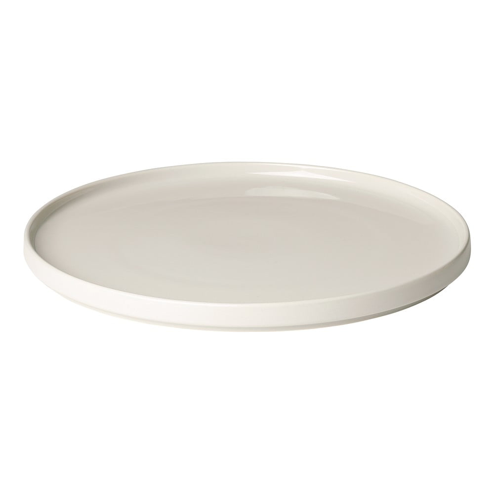 E-shop Biely keramický servírovací tanier Blomus Pilar