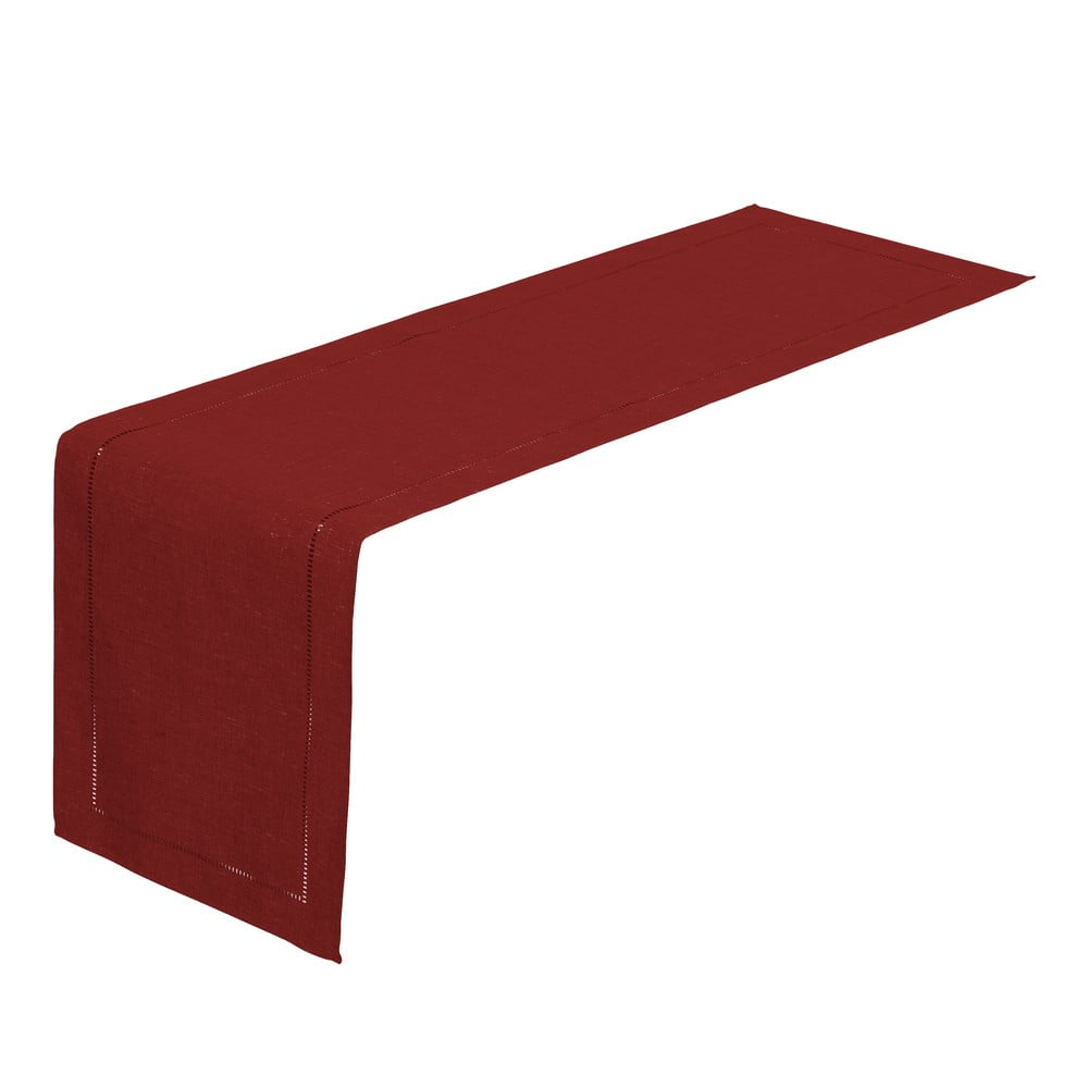 E-shop Červený behúň na stôl Casa Selección, 150 x 41 cm