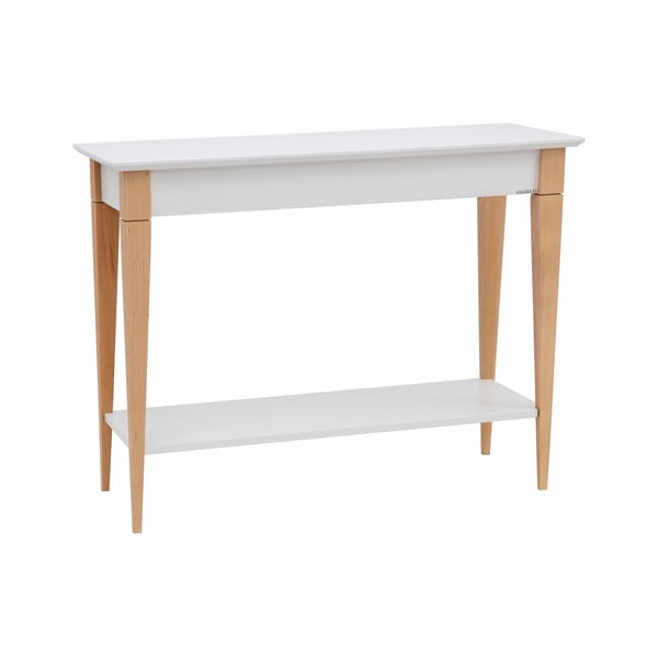 Biely konzolový stolík Ragaba Mimo, šírka 105 cm