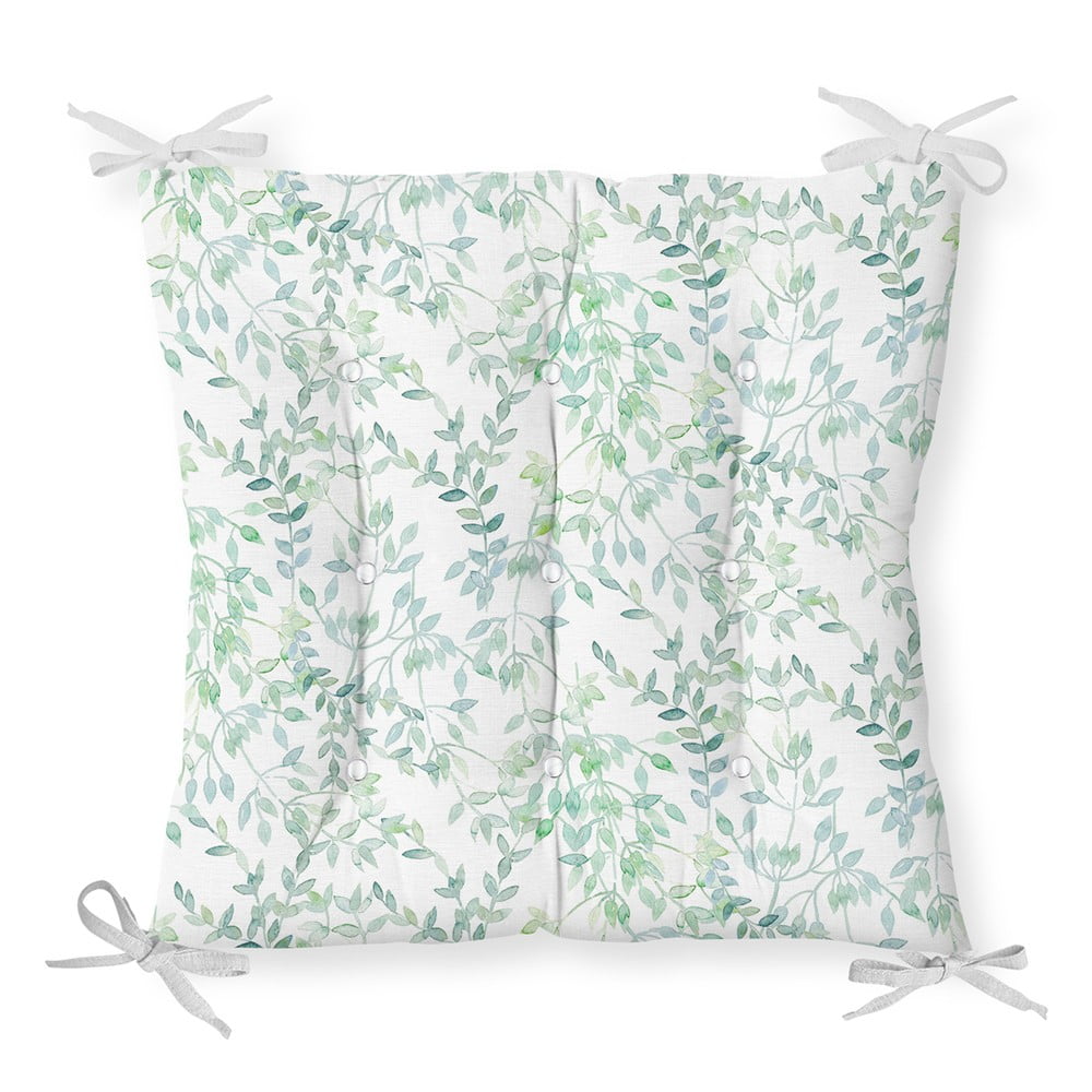 E-shop Sedák s prímesou bavlny Minimalist Cushion Covers Delicate Greens, 40 x 40 cm